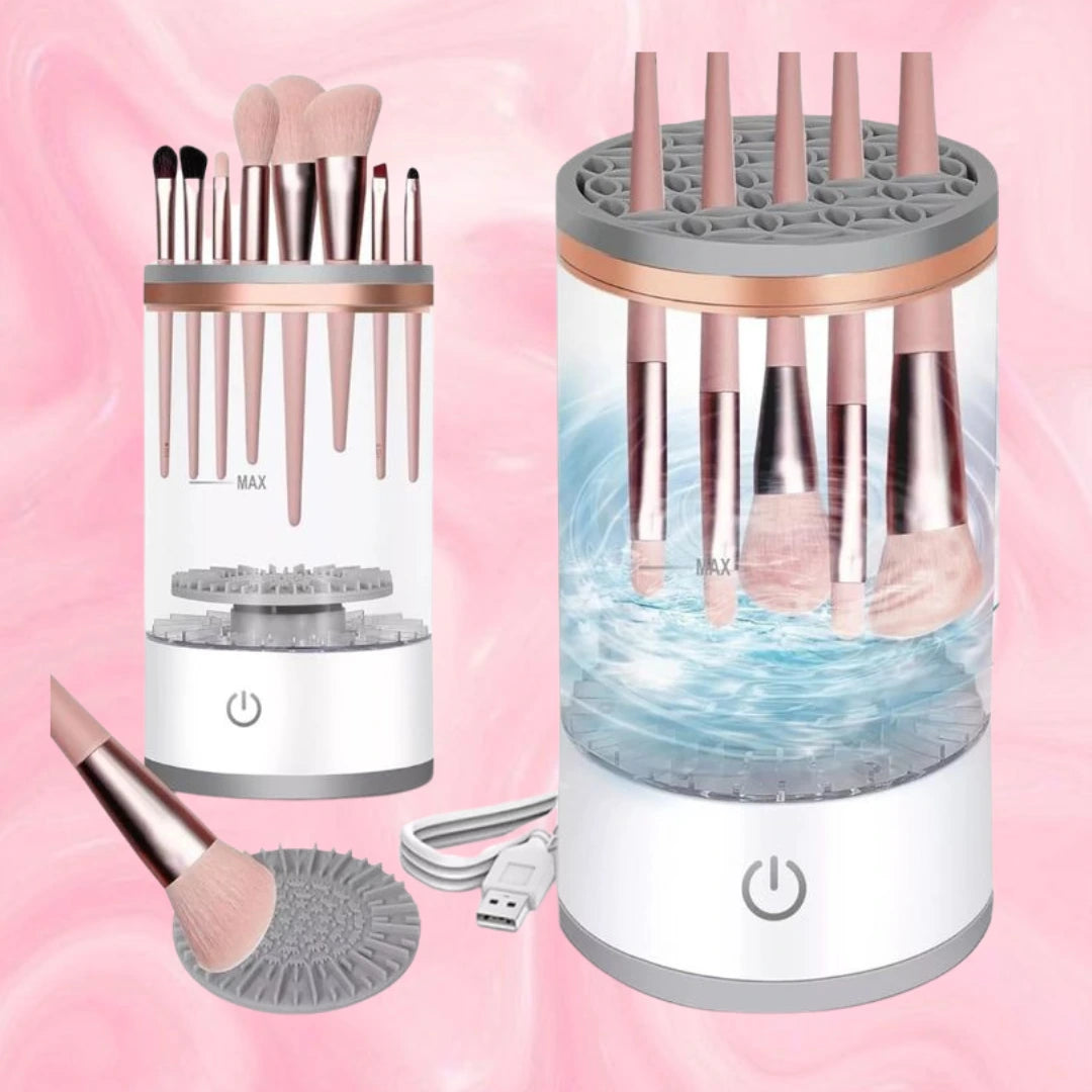 Automatic Makeup Brush Cleaner